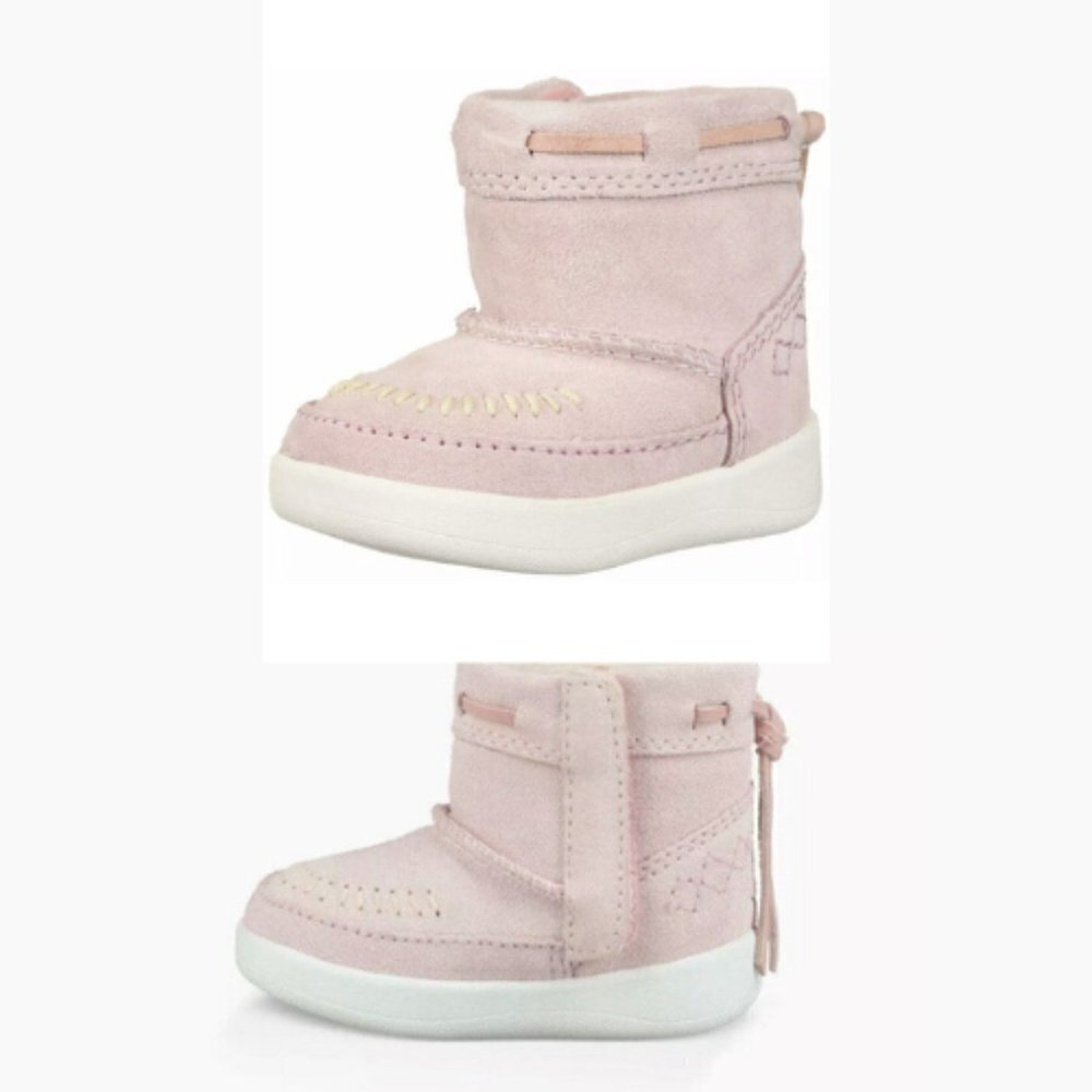 UGGs Cali Moc Campfire Baby Pink Bootie Toddlers Boots